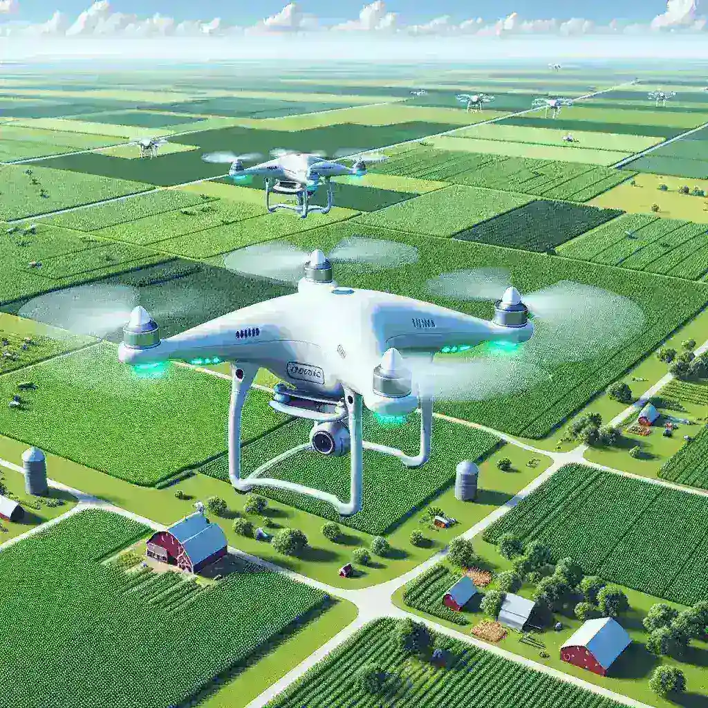 DJI Launches Drone Fleet for Agricultural Monitoring in Midwest Farms